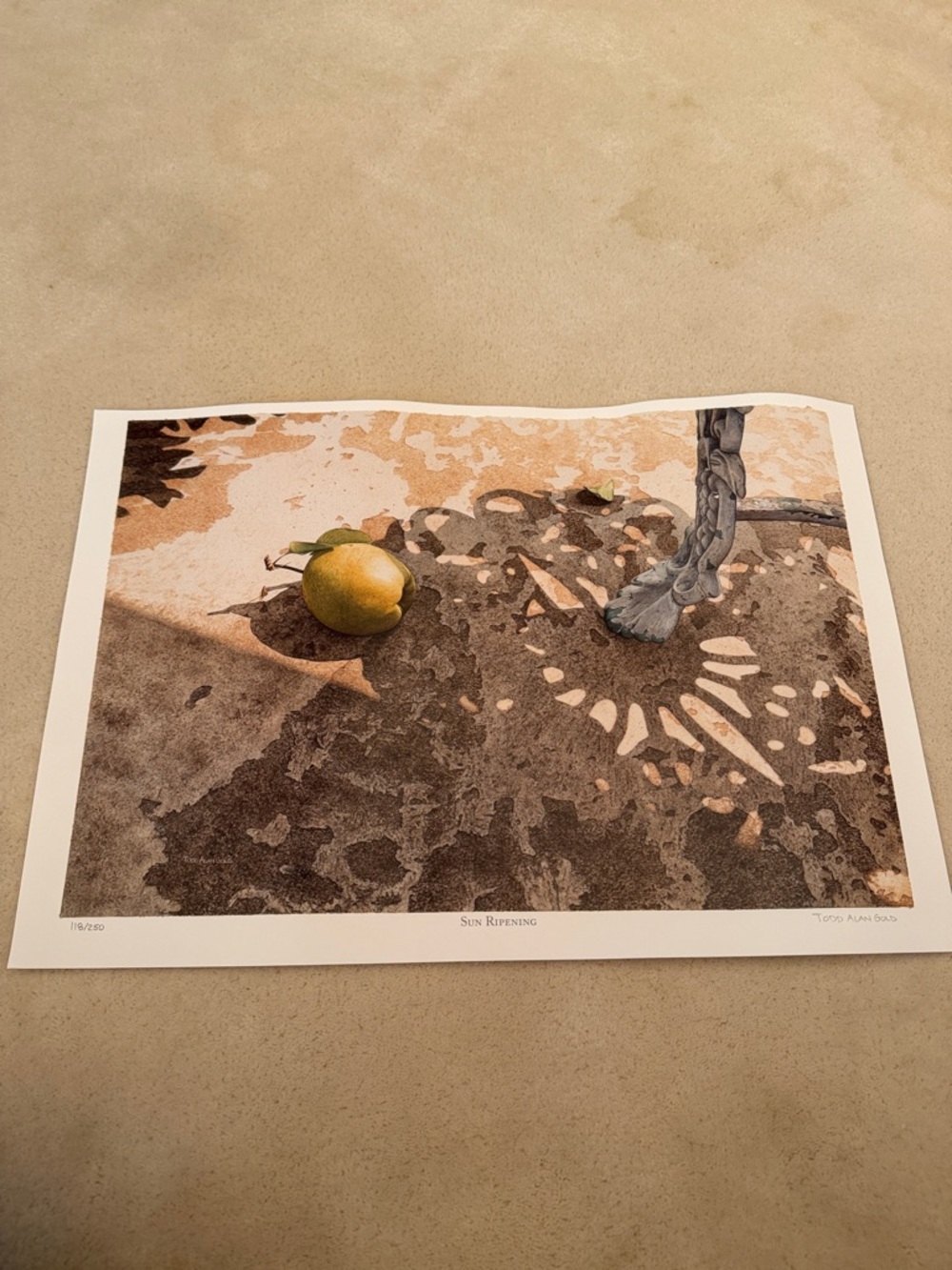 Todd Alan Gold “Sun Rising” Print 118/250